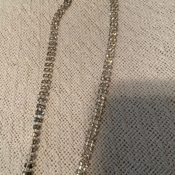 NWT womens rhinestone belt- 35 inches total - Picture 4 of 6